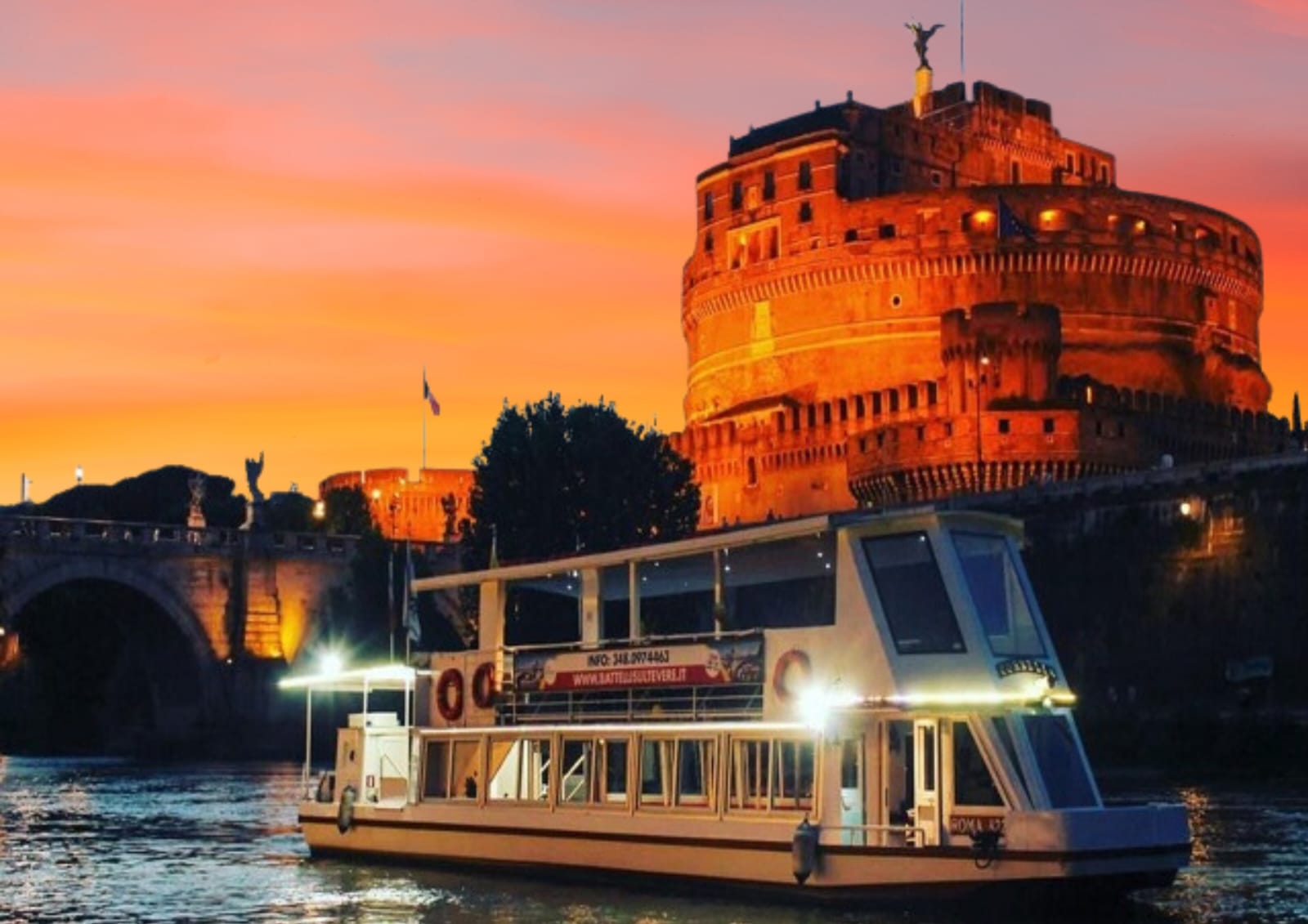 Battello sul Tevere - Zona Roma Centro