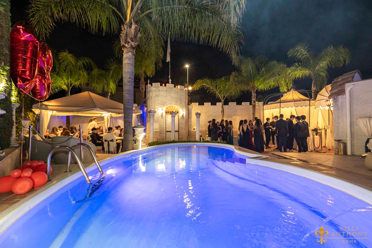Feste private Villa Anthony Farnesiana - Zona Ardeatina Eur roma